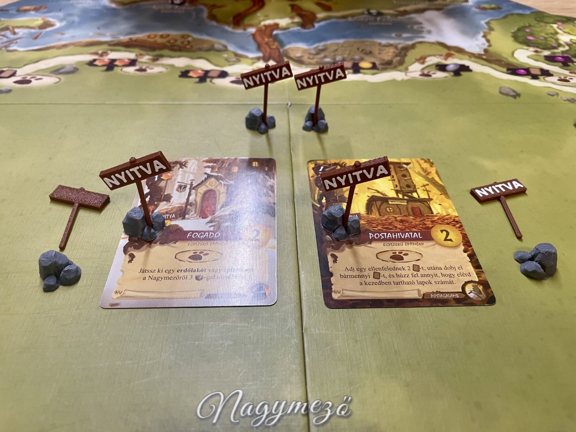 everdell nyitva/open táblák